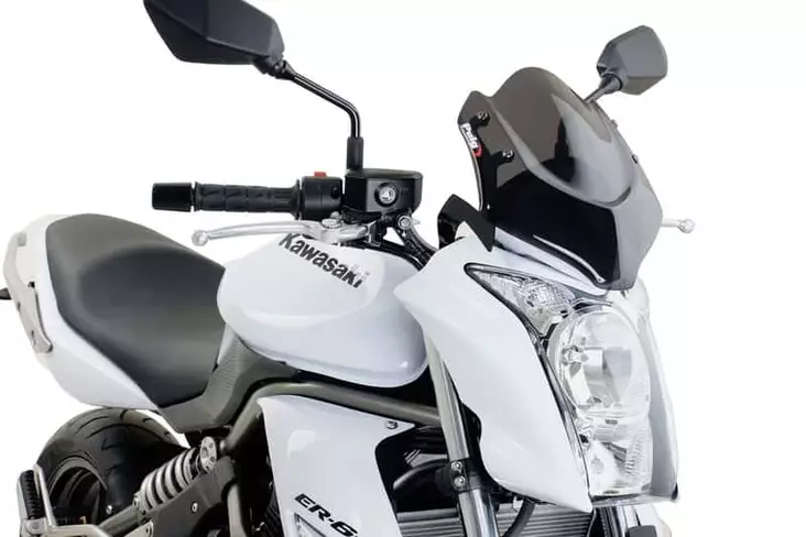 Puig Windshield New Generation Kawasaki Er6N 09'-11' - Duell MP varaosat ja tarvikkeet - 93324 - 1