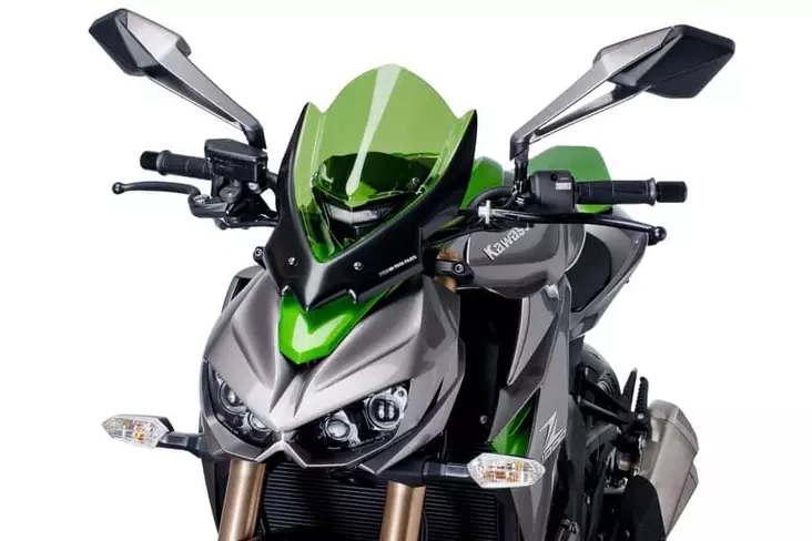 Puig Windshield New Generation Touring Z1000 14'-20' C/Green - Duell MP varaosat ja tarvikkeet - 92014 - 1