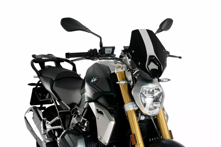 Puig Windshield Ng Sport Bmw R1250R 19'- + Supports C/B - Duell MP varaosat ja tarvikkeet - 94744 - 1