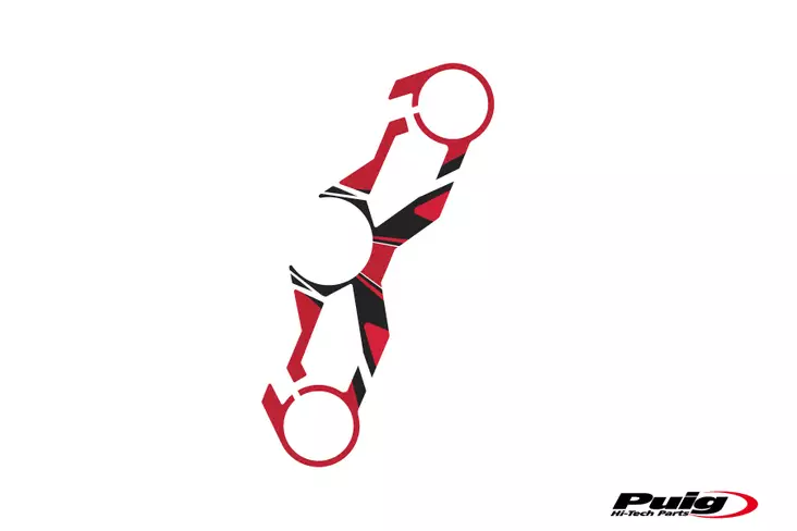 Puig Yoke Protector Kawasaki Ninja 250Sl 15-16' C/Red - Duell MP varaosat ja tarvikkeet - 91424 - 1
