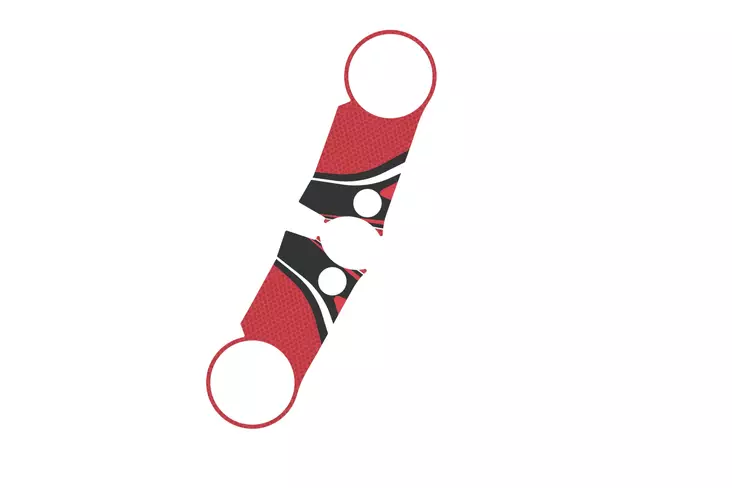 Puig Yoke Protector Radikal Honda Cbr 600 Rr 24' C/Red - Duell MP varaosat ja tarvikkeet - 95714 - 1