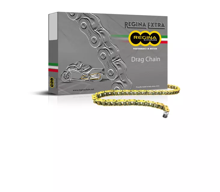 Regina 530 DR (DragRace) ketju + niittilukko - Duell MP varaosat ja tarvikkeet - 117834 - 1