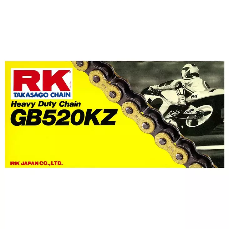 RK GB520KZ Vahvistettu ketju +CL (Jousil.) - Duell MP varaosat ja tarvikkeet - 117274 - 1