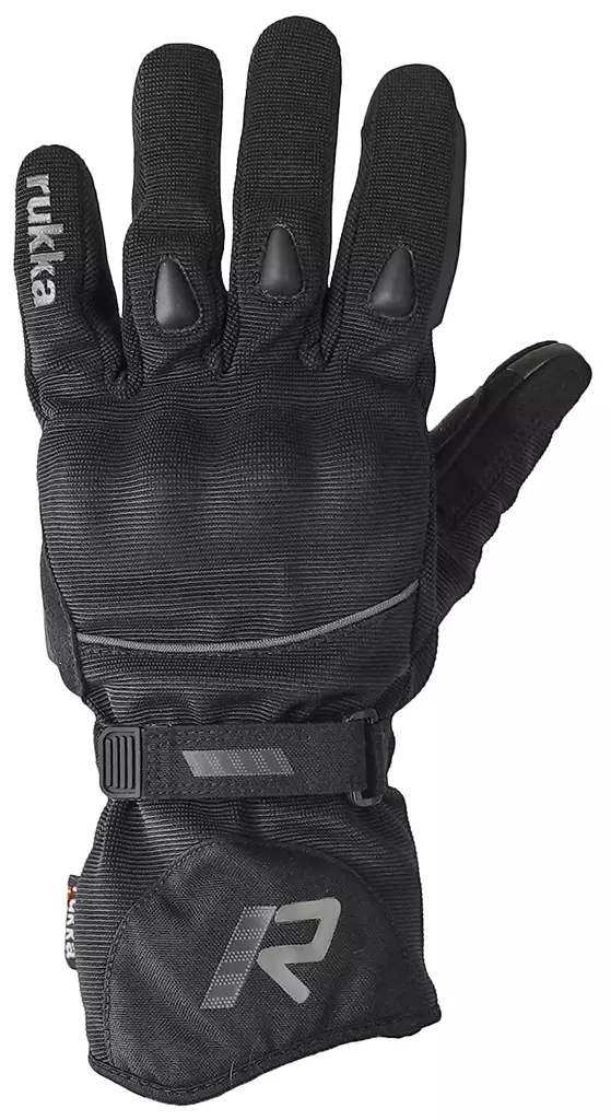 RUKKA Glove GTX VIRIUM 2.0 Black/Gray, 8 - Duell ajovarusteet - 34554 - 1