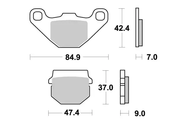 Sbs Jarrupalat - Mopon varaosat muut merkit - 4 - 1