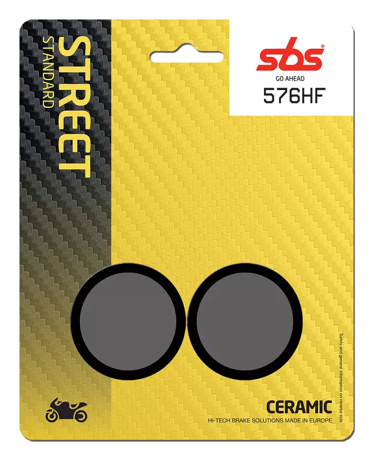 Sbs Jarrupalat Ceramic - Duell MP varaosat ja tarvikkeet - 123254 - 1