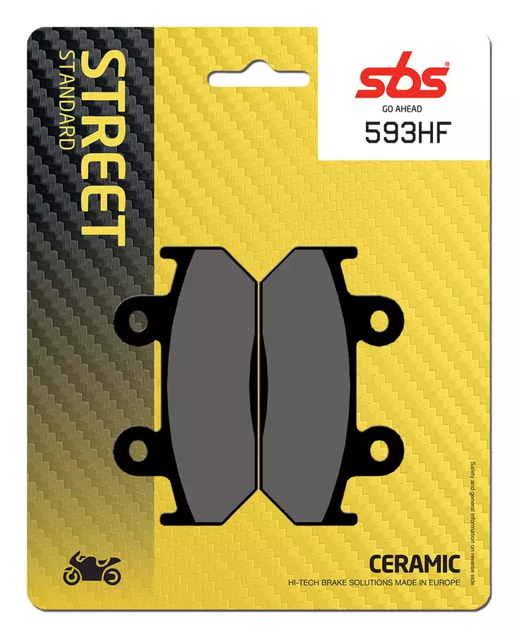 Sbs Jarrupalat Ceramic - Duell MP varaosat ja tarvikkeet - 123564 - 1
