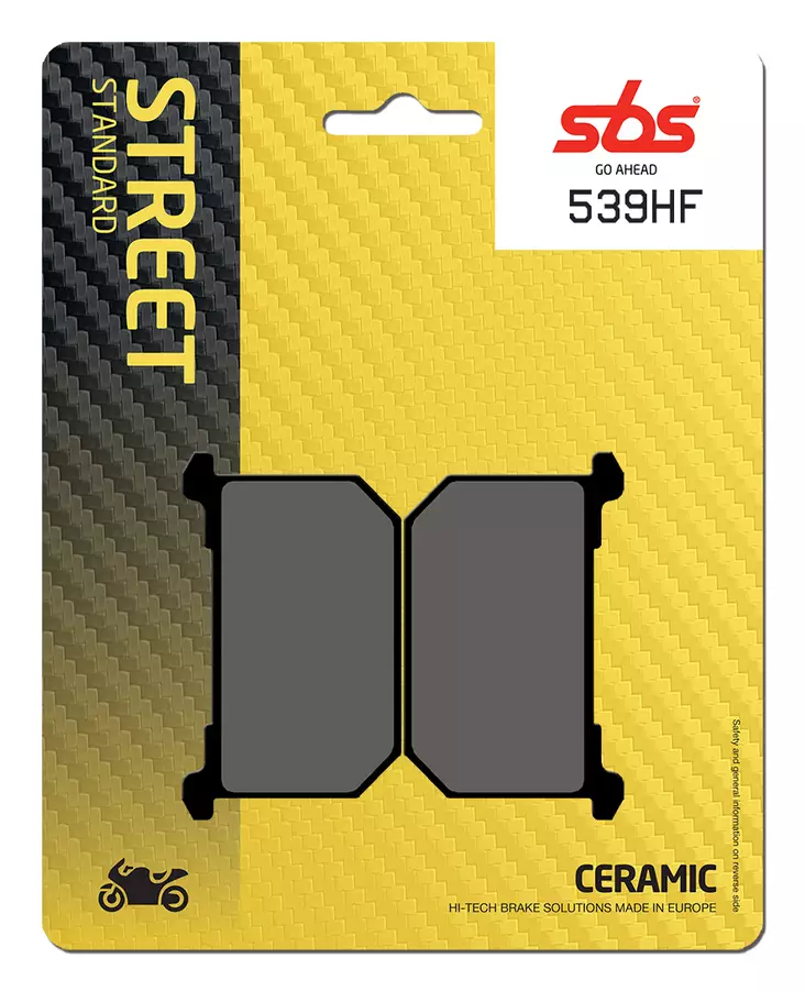 Sbs Jarrupalat Ceramic - Duell MP varaosat ja tarvikkeet - 123644 - 1