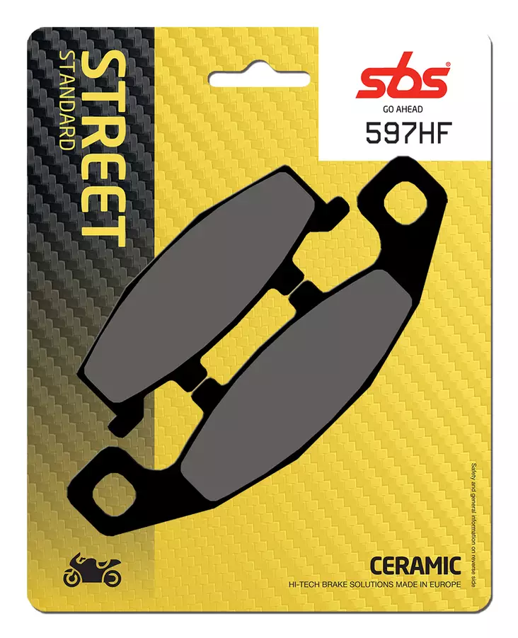 Sbs Jarrupalat Ceramic - Duell MP varaosat ja tarvikkeet - 123974 - 1