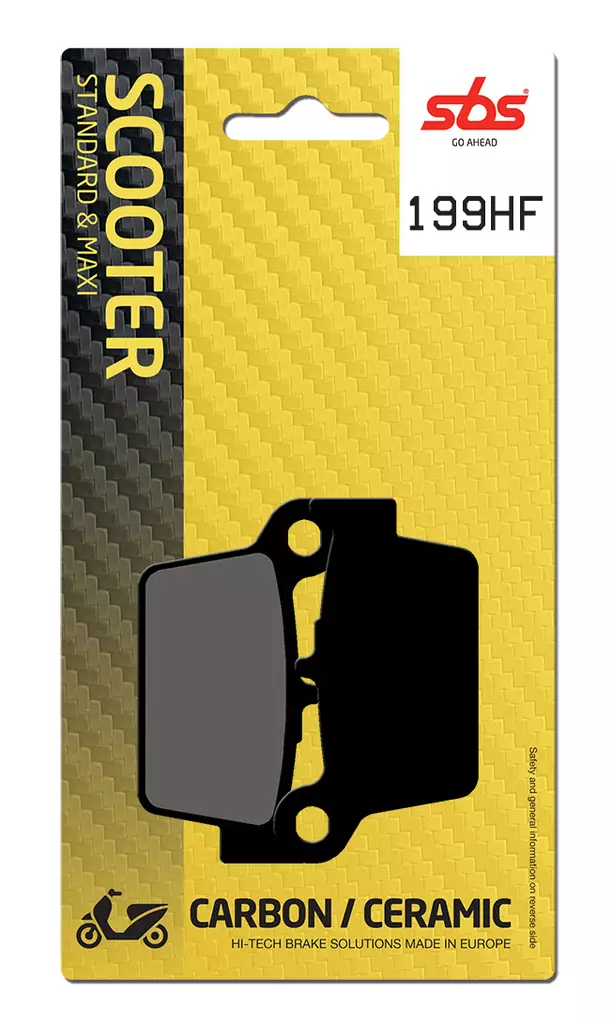 Sbs Jarrupalat Ceramic (861HF) - Duell MP varaosat ja tarvikkeet - 123854 - 1