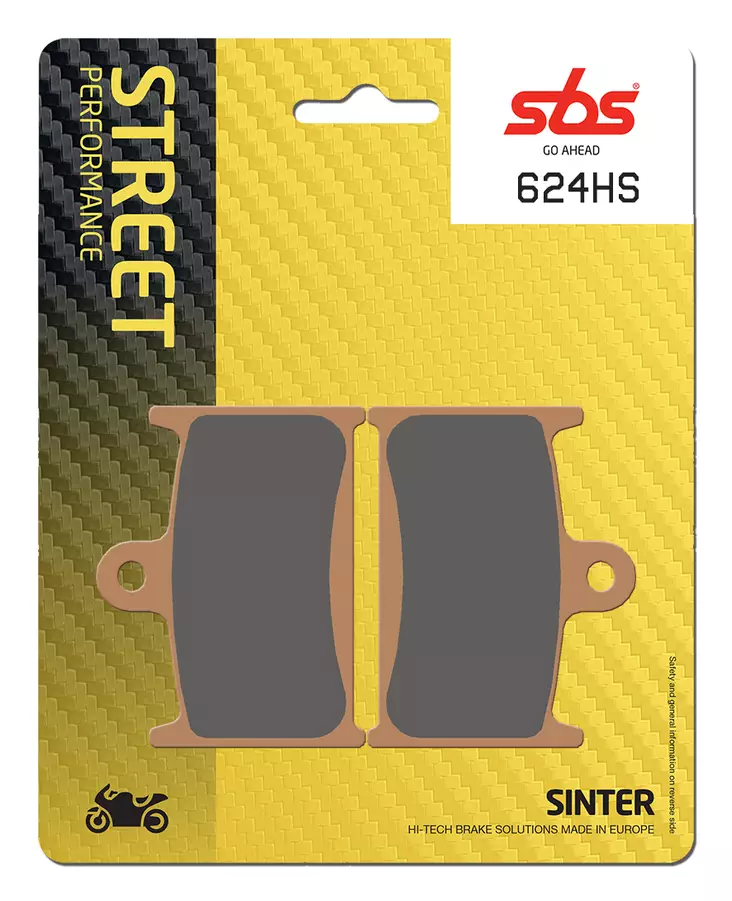 Sbs Jarrupalat Sintered - Duell MP varaosat ja tarvikkeet - 123604 - 1