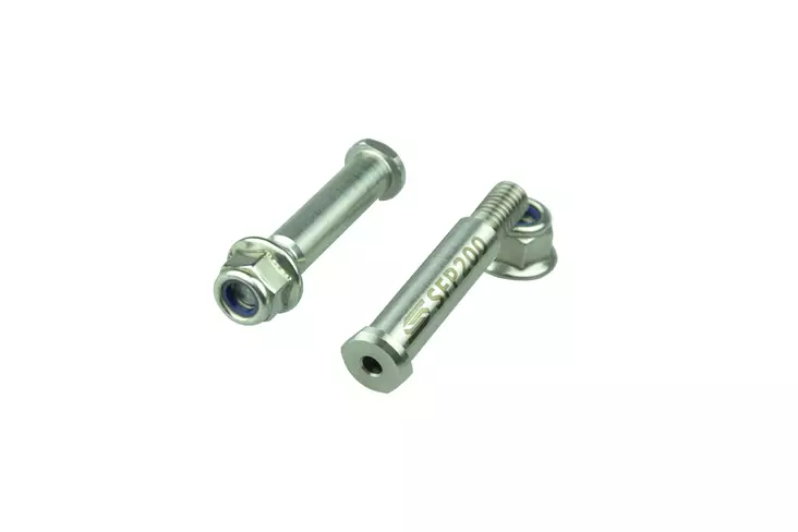 Scar Footpegs Pins - Honda / Kawasaki - Stainless steel with self locking flang - Duell MP varaosat ja tarvikkeet - 75394 - 1