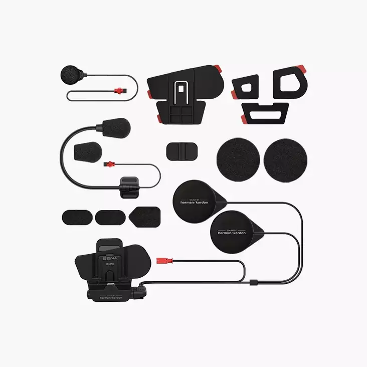 Sena 60S Helmet Clamp Kit with Universal Microphone Kit - Duell MP varaosat ja tarvikkeet - 116264 - 1