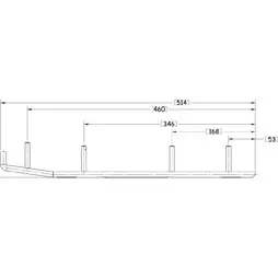 Sno-X Ripper Four Ohjausrauta pari 4" Kovametalli - Duell MK varaosat ja tarvikkeet - 22844 - 1
