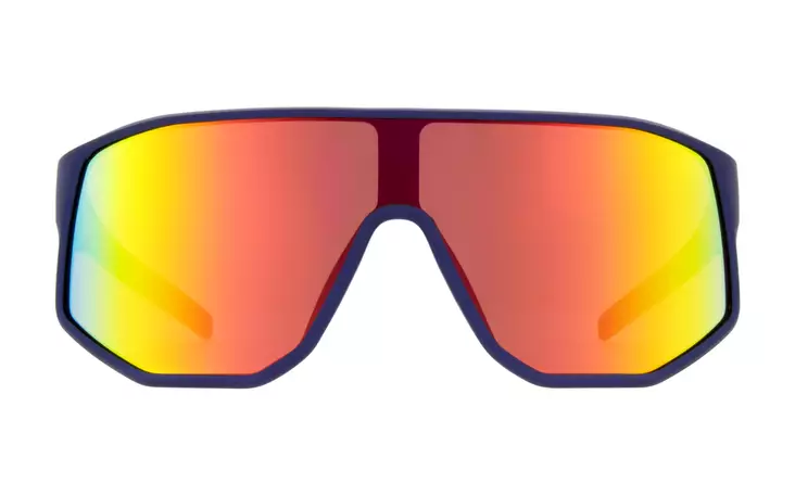 Spect Red Bull Dash Sunglasses Matt Metallic Blue w Red-Gold Mirror - Duell ajovarusteet - 45564 - 1