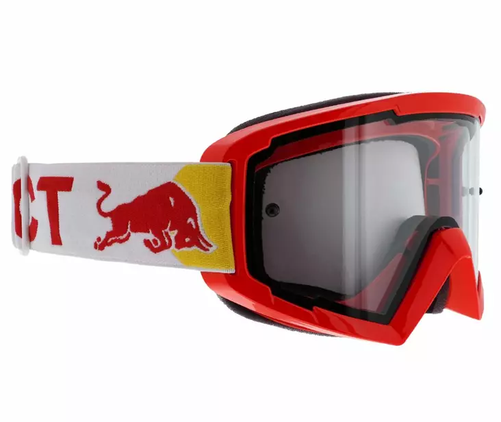 Spect Red Bull Whip MX Goggles Singel lens red clear - Duell ajovarusteet - 45984 - 1