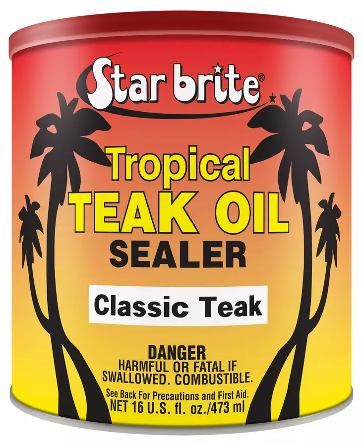 Star brite Tropical Teak Oil/Sealer Classic Teak tropik.öljy 500ml - Duell venetarvikkeet - 132164 - 1