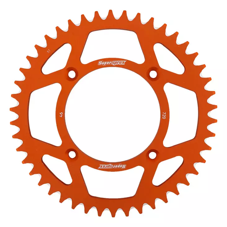 Supersprox Alumiini takaratas RAL-720:46 Oranssi - Duell MP varaosat ja tarvikkeet - 118254 - 1