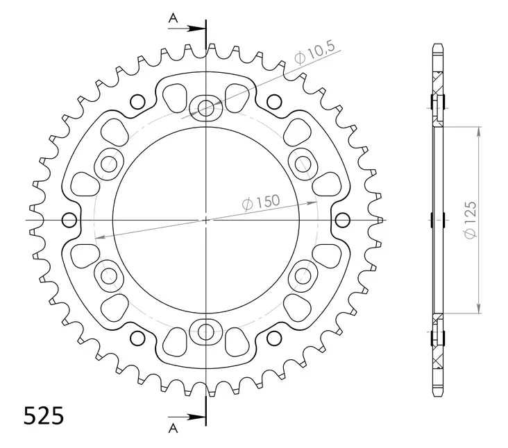 Supersprox Stealth Takaratas Oranssi - Duell MP varaosat ja tarvikkeet - 119094 - 1
