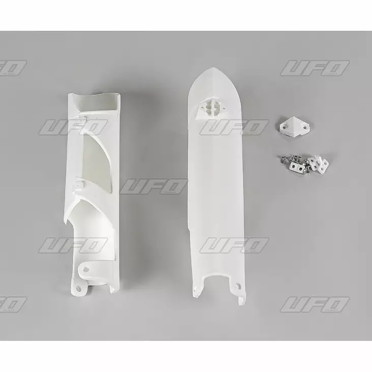 UFO Etuhaarukan suojat KTM125- EXC 08-15 SX/SXF 07-14 vit - Duell MP varaosat ja tarvikkeet - 48924 - 1