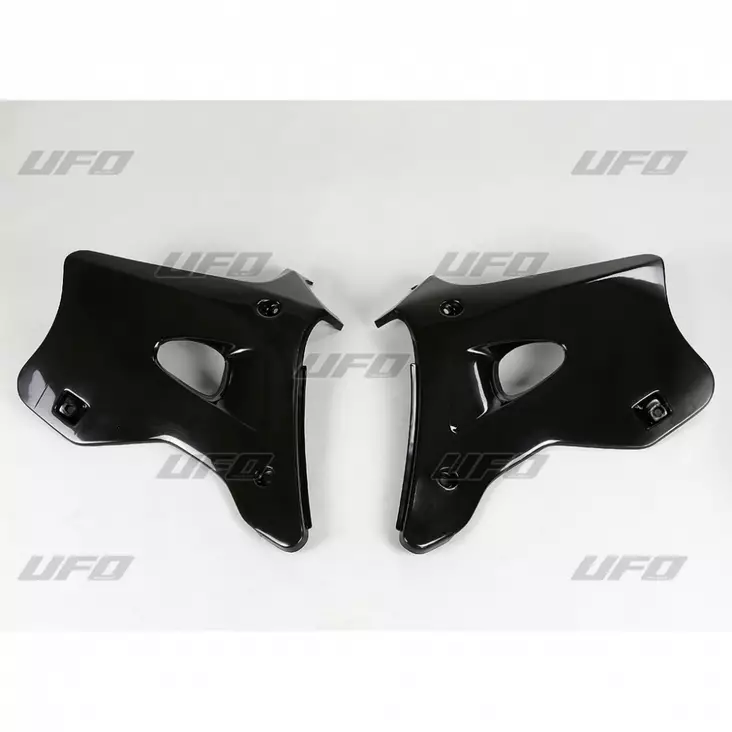UFO Ilmanohjaimet KX125/250 94-98 Musta 001 - Duell MP varaosat ja tarvikkeet - 48624 - 1