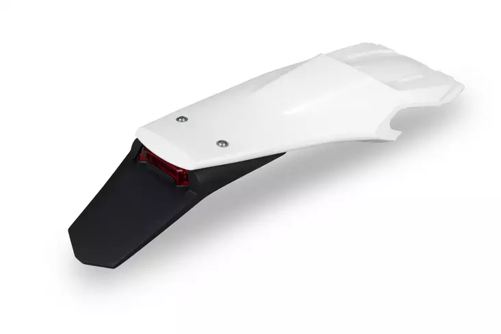 UFO Rear Fender Enduro LED HVA TE/FE 150-501 2020- Valkoinen 041 - Duell MP varaosat ja tarvikkeet - 48404 - 1