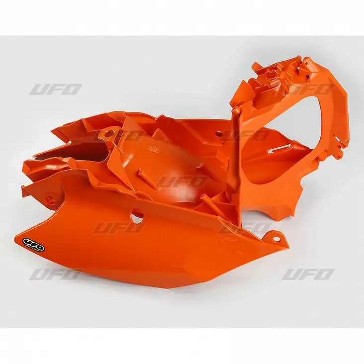 UFO Sivunumerokilvet KTM125-525 SX/SXF 11-15 / EXC/F 11-16 Oranssi 127 - Duell MP varaosat ja tarvikkeet - 49004 - 1