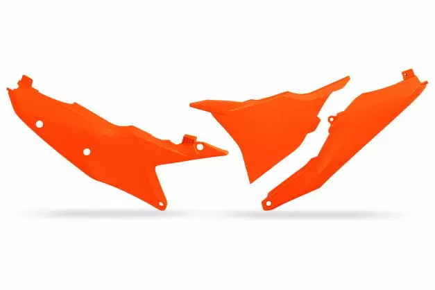 UFO Sivunumerokilvet SX/SX-F 125-450 23-.. EXC/F 24-.. Flou Oranssi FFLU - Duell MP varaosat ja tarvikkeet - 48744 - 1