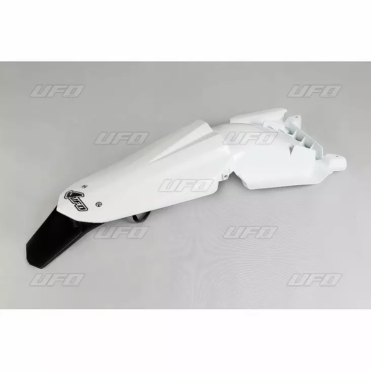 UFO Takalokasuoja Enduro takavalolla HVA TC/TE250-510 08- Valkoinen 041 - Duell MP varaosat ja tarvikkeet - 49024 - 1