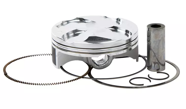 Vertex Piston kit HO CRF250R Compr 13.4:1 2004-07 77.96mm - Duell MP varaosat ja tarvikkeet - 78464 - 1