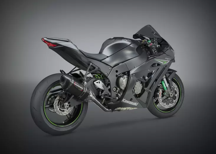 Yoshimura 3/4 System Exhaust Zx-10R/Rr 2016-20 Race Alpha 3Qtr Ss-Cf-Cf - Duell MP varaosat ja tarvikkeet - 113454 - 1
