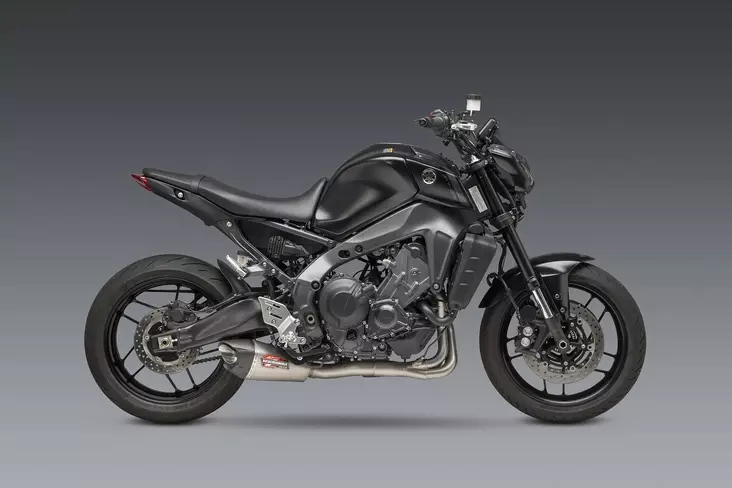 Yoshimura MT-09 2021 Race AT2 Stainless Full Exhaust, w/ Stainless Muffler - Duell MP varaosat ja tarvikkeet - 113814 - 1