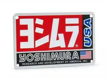 Yoshimura RS-3 TITANIUM NAMEPLATE - Duell MP varaosat ja tarvikkeet - 112584 - 1