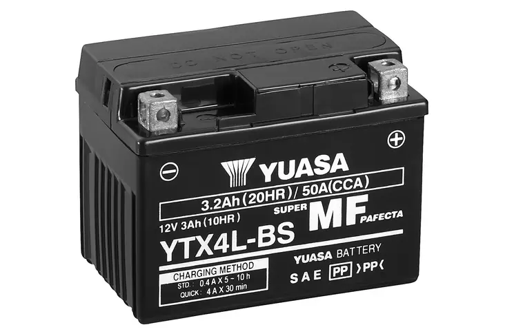 Yuasa akku YTX4L(WC) hapotettu (10) - Duell muut varaosat ja tarvikkeet - 132034 - 1