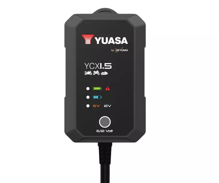 Yuasa Akkulaturi YCX1.5 6/12V 1.5A - Duell muut varaosat ja tarvikkeet - 131724 - 1