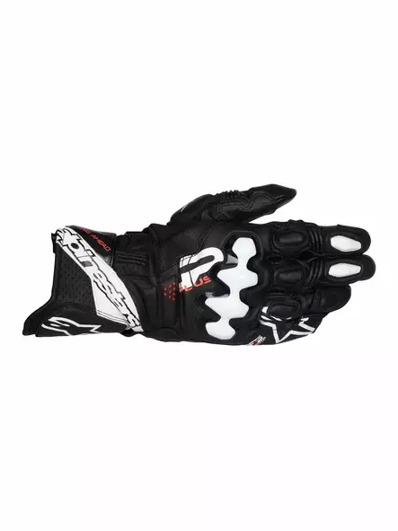 Alpinestars Ajohanskat GP Plus R v3 Musta/Valkoinen, XL - Duell ajovarusteet - 39754 - 1