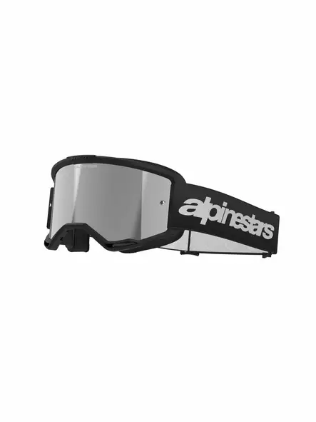 Alpinestars Ajolasit Vision 3 WORDMARK Musta Peili Hopea - Duell ajovarusteet - 37414 - 1
