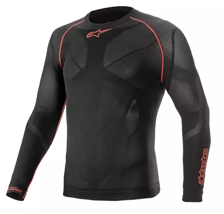 Alpinestars Alusvaate Paita Ride Tech v2 Punainen, XS/S - Duell ajovarusteet - 37594 - 1