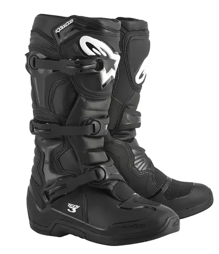 Alpinestars Saapas Tech 3 musta, 43 - Duell ajovarusteet - 38694 - 1
