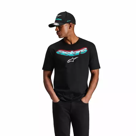 Alpinestars T-Paita Ellipsoid SS CSF Musta, M - Duell ajovarusteet - 36074 - 1