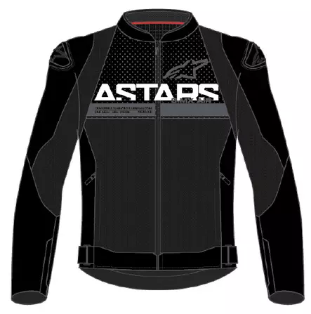 Alpinestars Tekstiilitakki SMX Air Musta, XL - Duell ajovarusteet - 41764 - 1