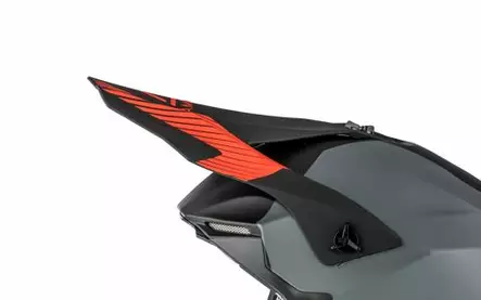 AMOQ Airframe Lippa musta/harmaa/puna - Duell ajovarusteet - 52264 - 1