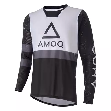AMOQ Airline Mesh Ajopaita Musta/Valkoinen, 3XL - Duell ajovarusteet - 52454 - 1