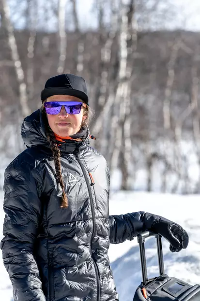 AMOQ Altitude Light Puffer Takki Musta, M - Duell ajovarusteet - 51804 - 1