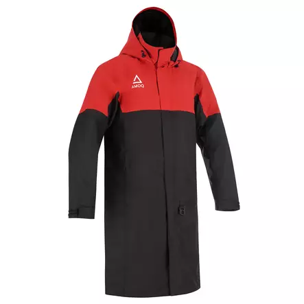 AMOQ Apex Racing Varikkotakki Musta/Punainen, 2XL - Duell ajovarusteet - 52634 - 1