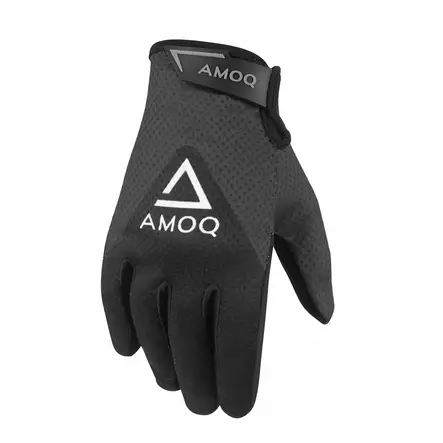 AMOQ Ascent V2 Ajohanskat Musta-Harmaa 2XL/12 - Duell ajovarusteet - 52184 - 1