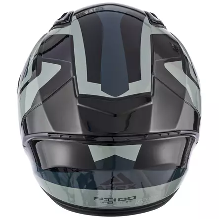 APEX Kypärä FI100 Valencia musta/harmaa/keltainen M - Duell ajovarusteet - 32244 - 1