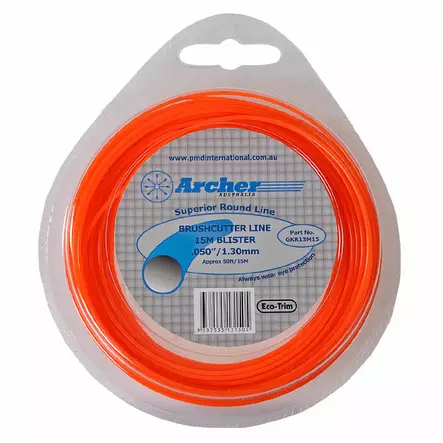 Archer Trimmerin siima Eco-Trim Pyöreä Ø 1.3mm x 15m - Duell pienkoneiden varaosat ja tarvikkeet - 73764 - 1