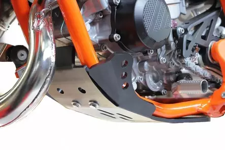 AXP Skid Plate PHD 6m Black KTM SX85 / Husqvarna TC85 / Gas Gas MC85 18-24 - Duell MP varaosat ja tarvikkeet - 86344 - 1