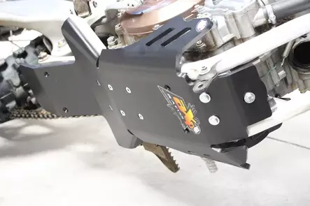 AXP Xtrem HDPE Skid Plate Black KTM 11-16/Husqvarna 14-16 2-T - Duell MP varaosat ja tarvikkeet - 86494 - 1